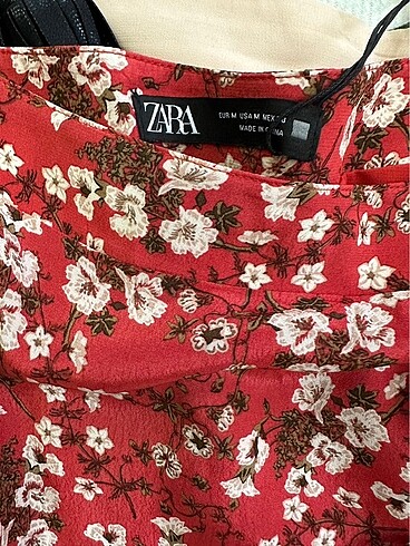 m Beden bordo Renk Zara etek