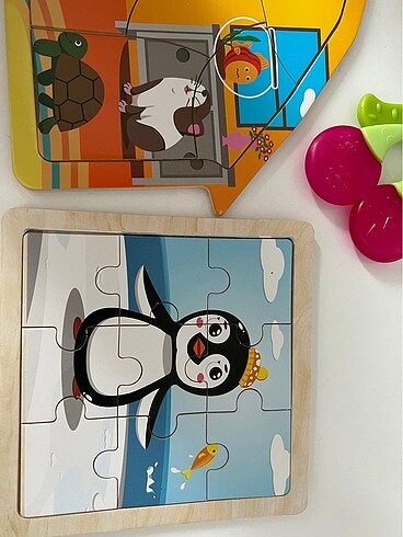  Beden ahşap puzzle