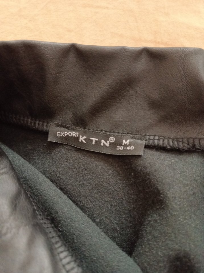 kloş Siyah Deri Mini Etek - Görsel 3