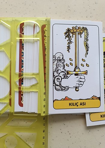 büyük boy tarot kartları - Görsel 3