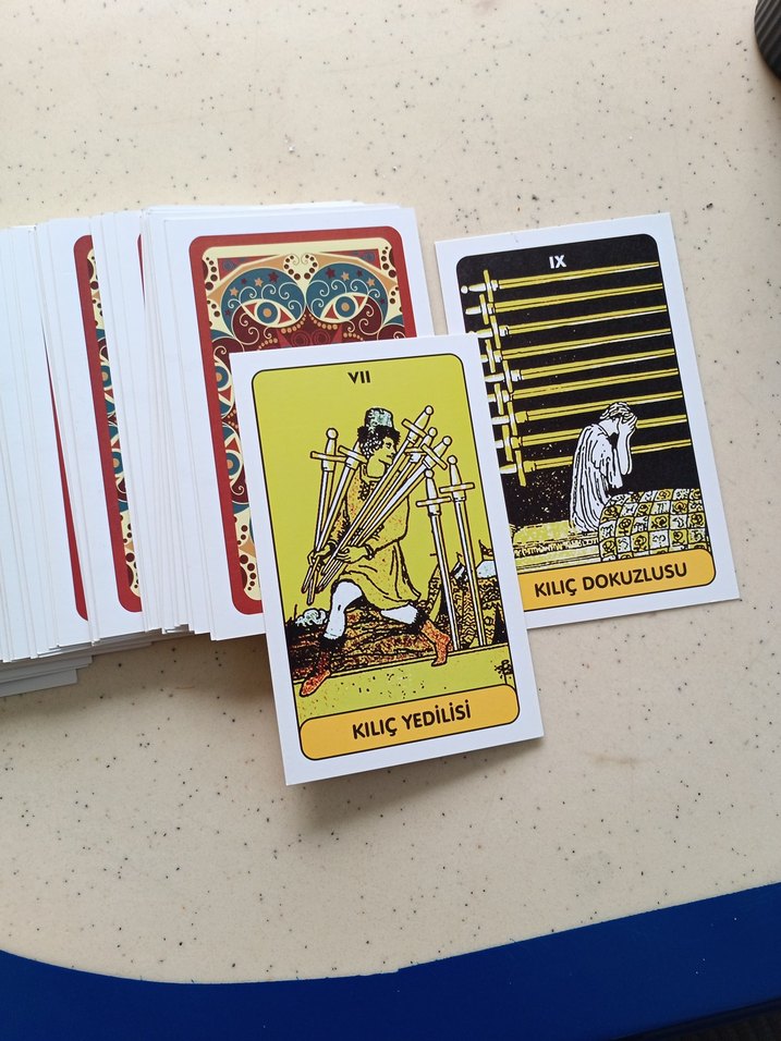büyük boy tarot kartları - Görsel 2