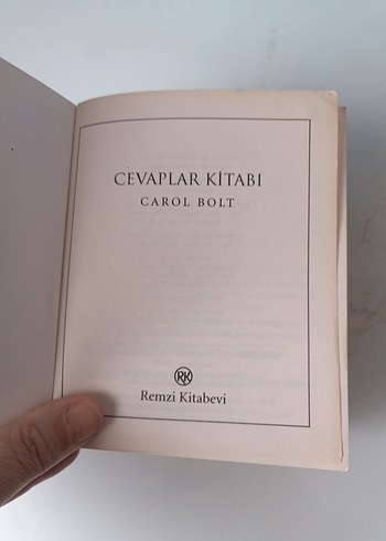 Carol Bolt - Cevaplar Kitabı - Görsel 4