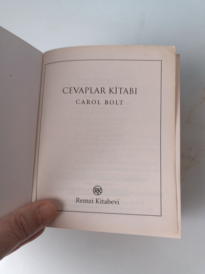 Carol Bolt - Cevaplar Kitabı - Görsel 4