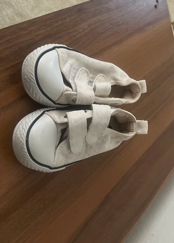 Gri Erkek Çocuk Spor Ayakkabı Velcro