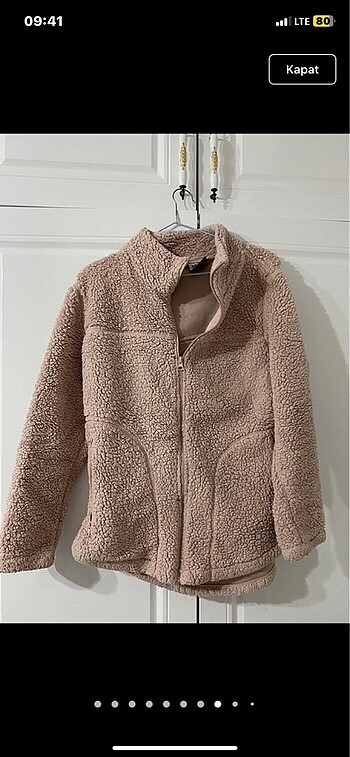 peluş ceket