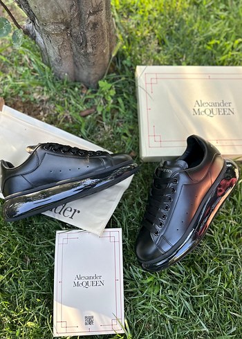 Alexander McQueen Siyah Erkek Spor Ayakkabı