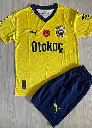 Fenerbahçe Sarı Çocuk Forma 