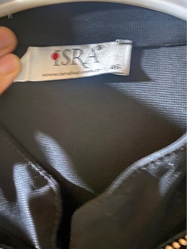 46 Beden siyah Renk Abiye Ferace 2 kusuru var