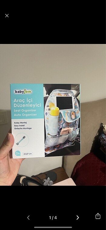 Babyjem araç içi düzenleyici