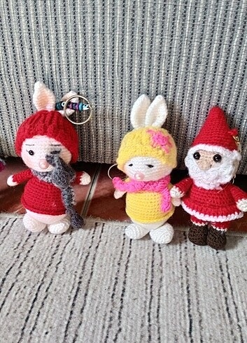 Amigurumi anahtarlık 