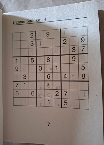sudoku uzman seviye 1