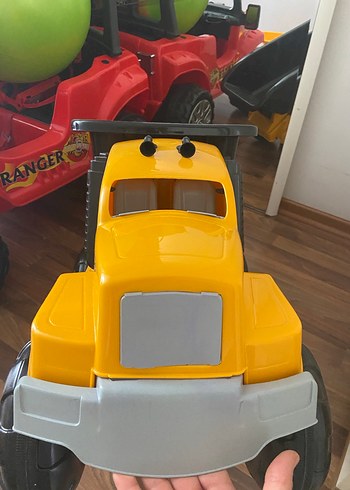 Sarı Renkli Oyuncak Kamyon - Görsel 7