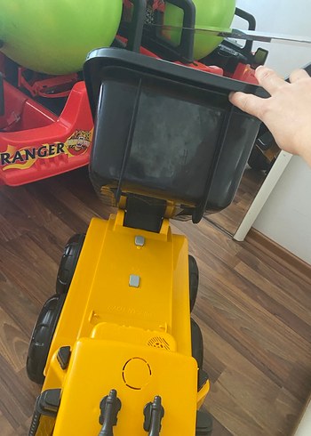 Sarı Renkli Oyuncak Kamyon - Görsel 5