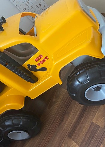 Sarı Renkli Oyuncak Kamyon - Görsel 4