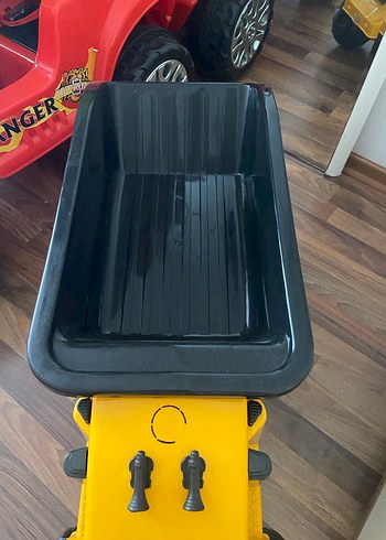 Sarı Renkli Oyuncak Kamyon - Görsel 6