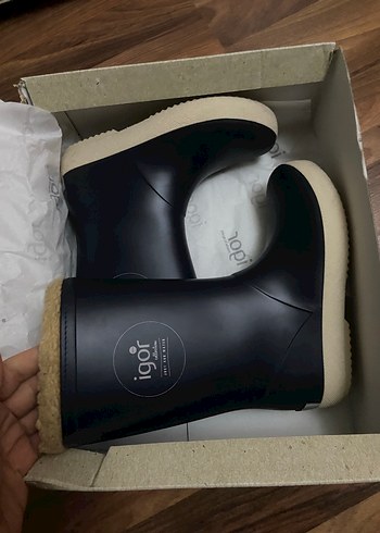 Igor Erkek Çocuk Lacivert Lastik Bot - Görsel 4