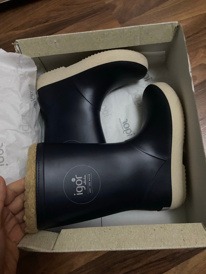 Igor Erkek Çocuk Lacivert Lastik Bot - Görsel 4