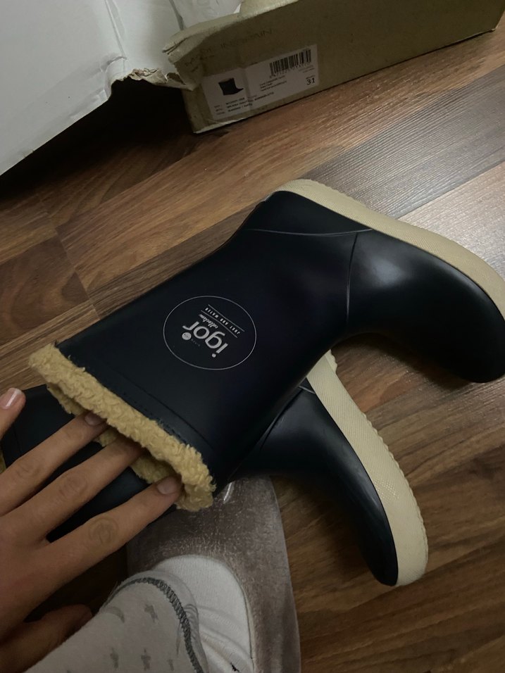 Igor Erkek Çocuk Lacivert Lastik Bot - Görsel 3