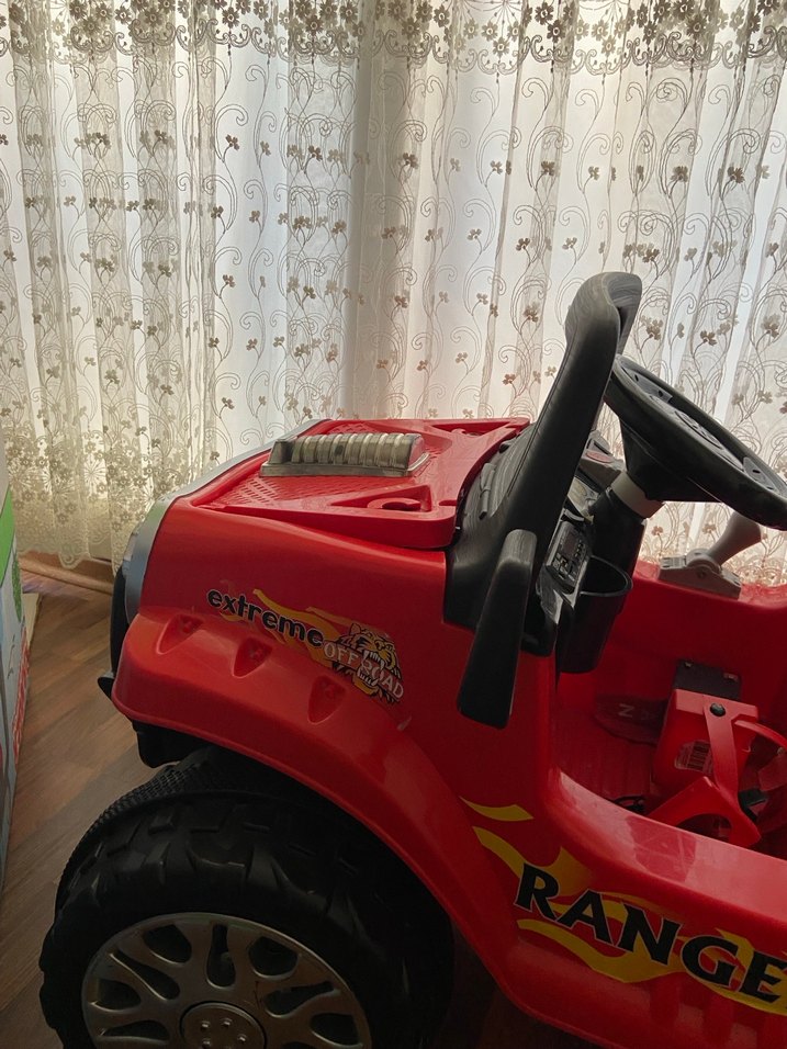 Kırmızı Elektrikli Çocuk Araba - Görsel 3