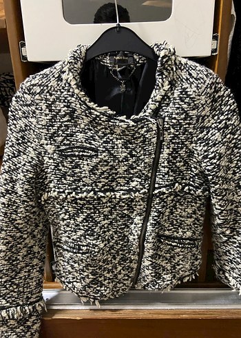 Kadın Gri Midi Streetwear Ceket - Görsel 2