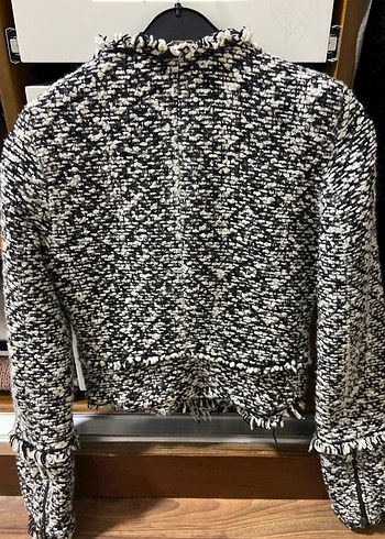 Kadın Gri Midi Streetwear Ceket - Görsel 4