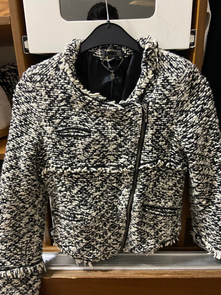 Kadın Gri Midi Streetwear Ceket - Görsel 2