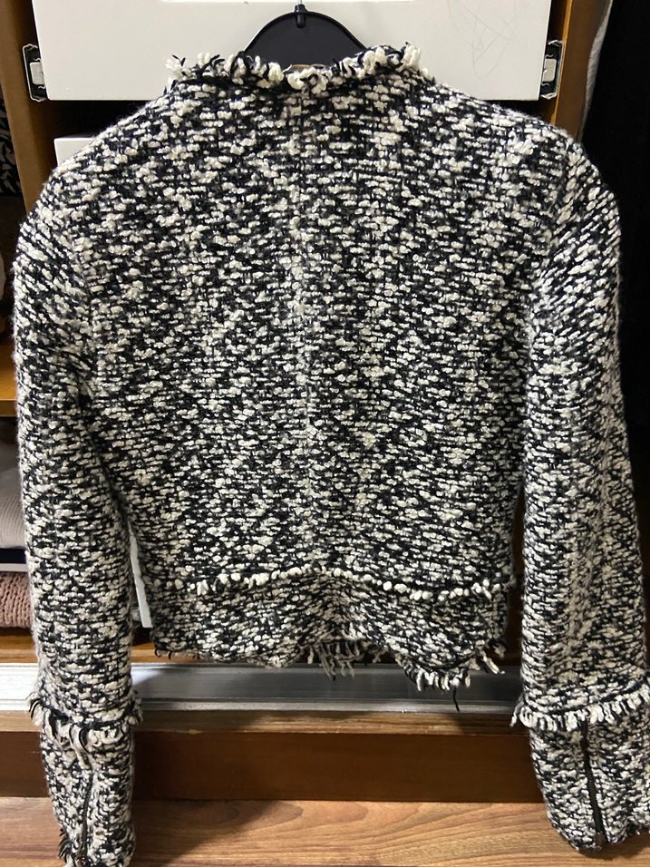 Kadın Gri Midi Streetwear Ceket - Görsel 4