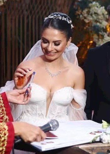 Straplez Modern Klasik Uzun Beyaz A Kesim Gelinlik - Görsel 4