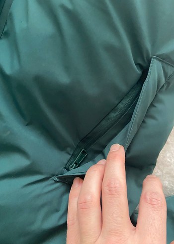 Erkek Çocuk Koyu Yeşil Fermuarlı Mont - Görsel 6