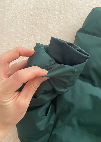 Erkek Çocuk Koyu Yeşil Fermuarlı Mont - Görsel 5