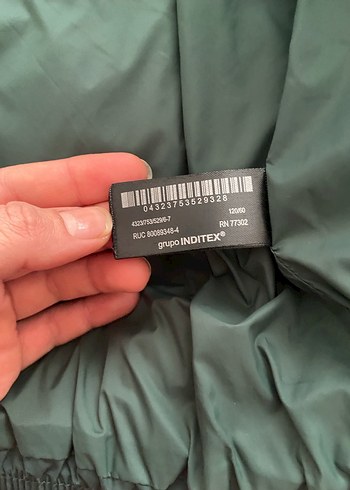 Erkek Çocuk Koyu Yeşil Fermuarlı Mont - Görsel 8