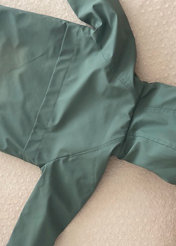 Fermuarlı, uzun kollu, camel hamile ceketi - Görsel 4