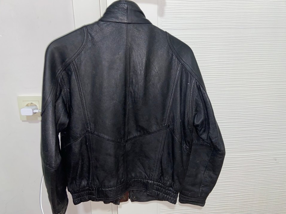 Eskitme Deri Çeket - Görsel 4