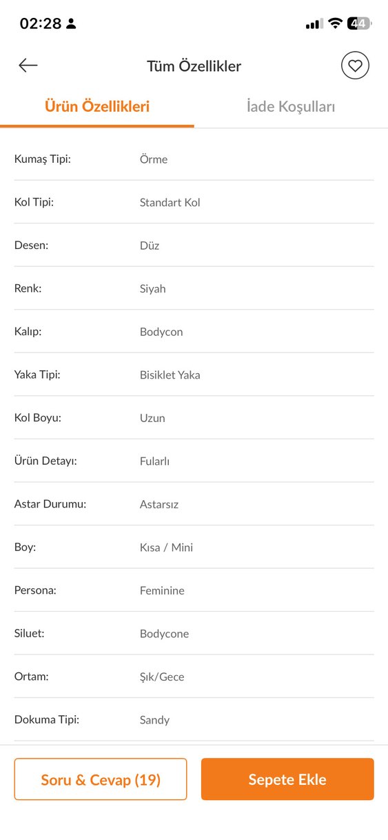 Siyah Drapeli Mini Elbise - Görsel 5