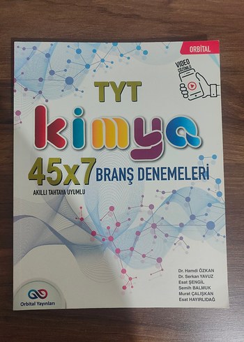 TYT Kimya 45x7 Branş Denemesi Orbital