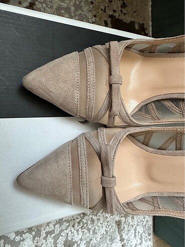 37 Beden ten rengi Renk İnci stiletto