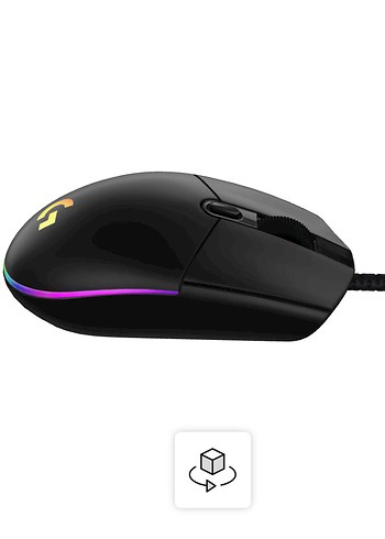 Kablolu Siyah Bilgisayar Mouse - Görsel 4