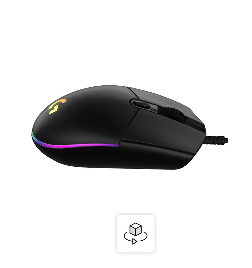 Kablolu Siyah Bilgisayar Mouse - Görsel 4