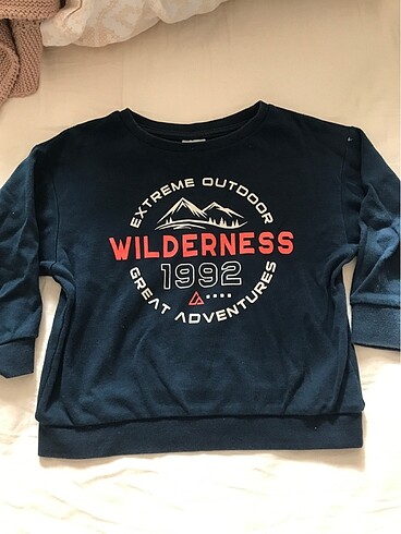Lcw sweatshirt lacivert renkte