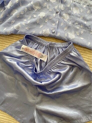 C&A Saten pijama yazlık şortlu transparan