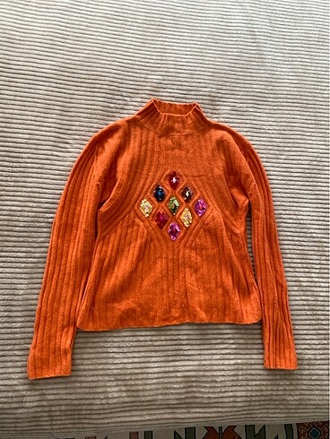 Angora karışımı kazak