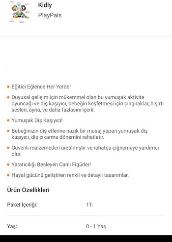 Renkli Fil Diş Kaşıyıcı ve Çıngırak Oyuncak - Görsel 4