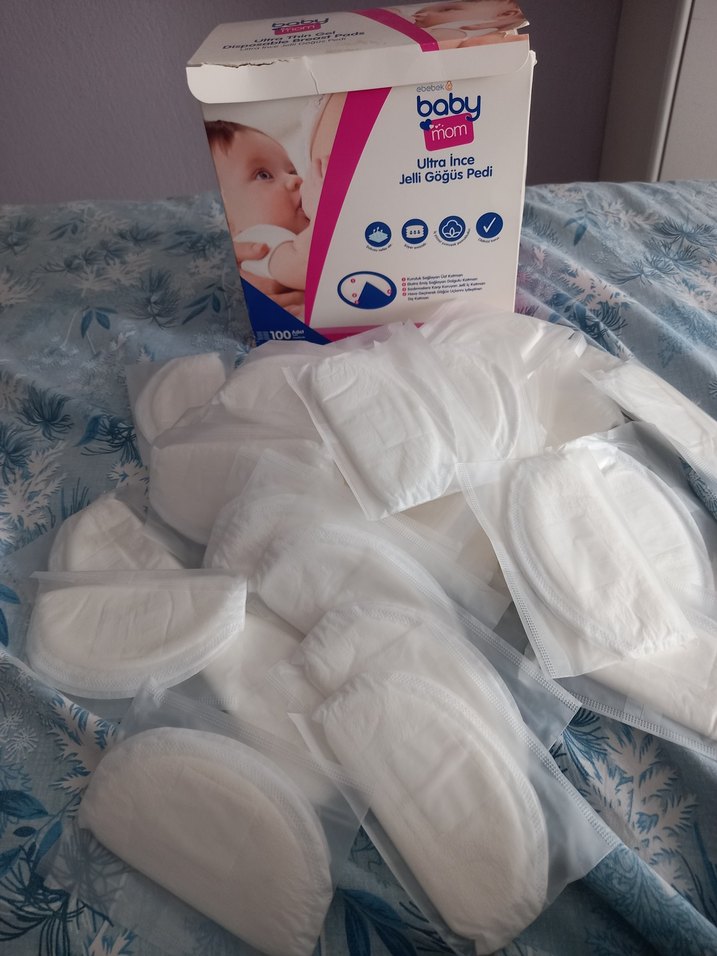Baby Mom Ultra İnce Jelli Tek Kullanımlık Göğüs Pedi - Görsel 2