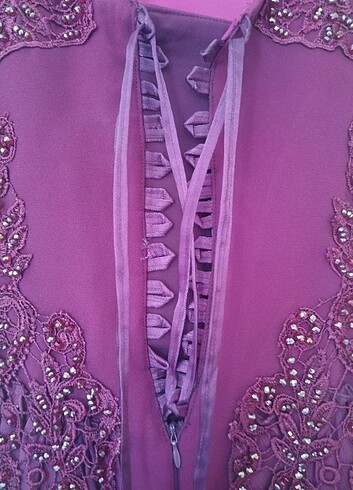 Bayan abiye elbise - Görsel 4