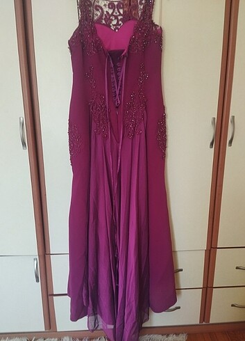 Bayan abiye elbise - Görsel 9