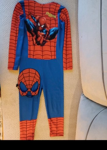 Çocuk Uzun Kollu Spiderman Kostümü
