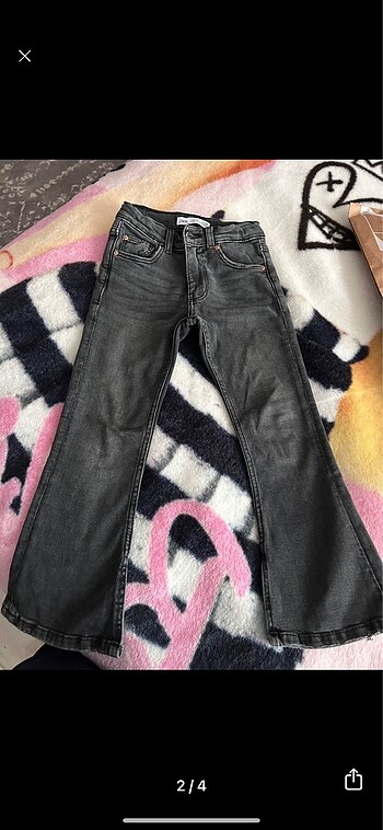6 Yaş Beden Zara kot pantolon
