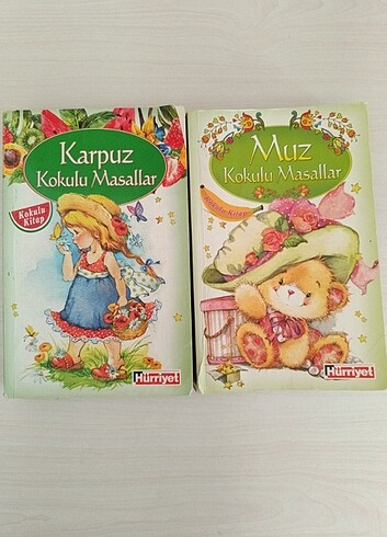 Karpuz ve muz kokulu kitap ( Toplu satış )