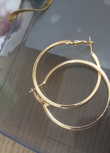 Halka küpe gold