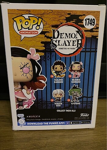  Beden Renk funko nezuko (demon form)